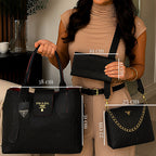 Bolsa Prada Milano Prestige Kit 3 em 1